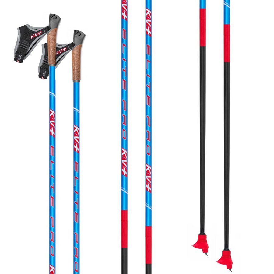 Палки лыжные KV+ Elite Pro Clip Blue 