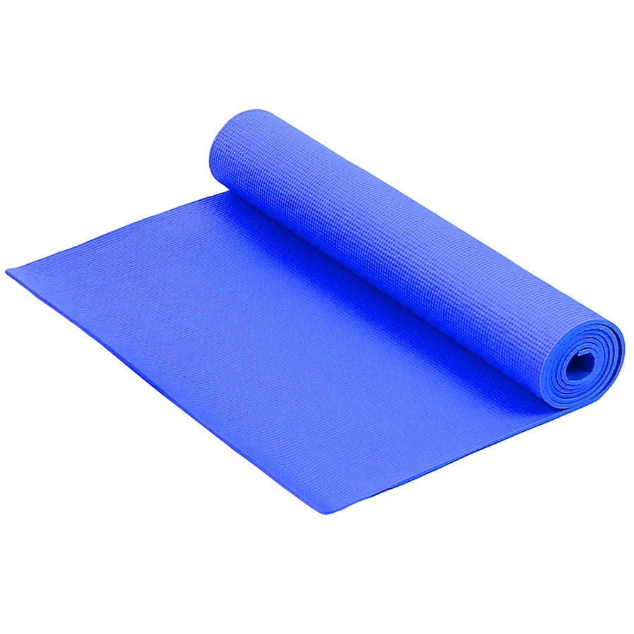Коврик для йоги Larsen 173*61*0.4см синий