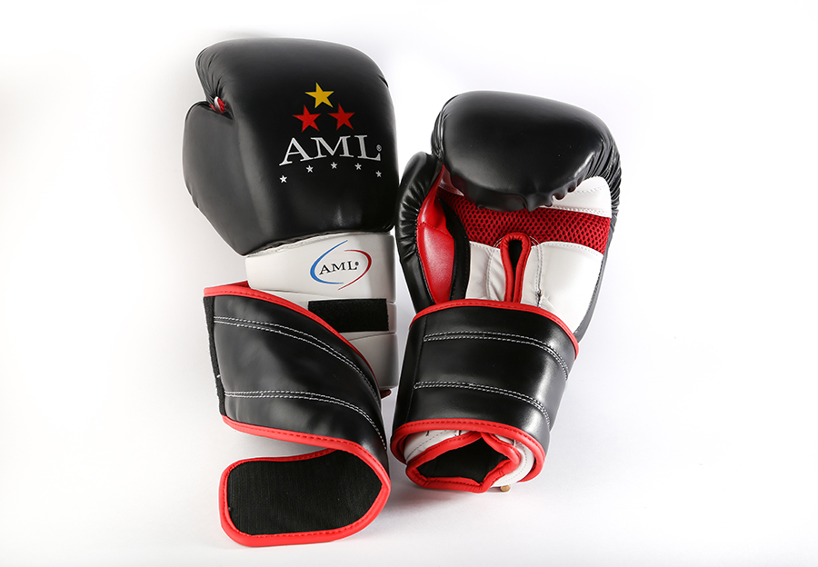 Перчатки бокс AML Boxing Star искожа 