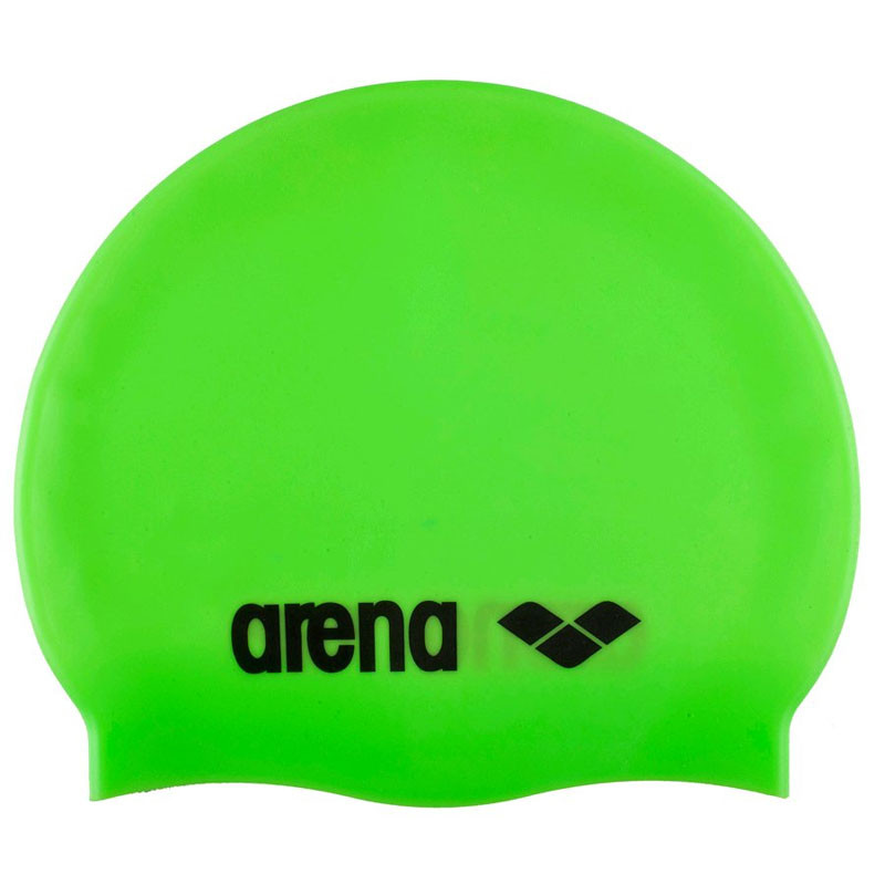 Шапочка для плавания Arena Classic Silicone зелен