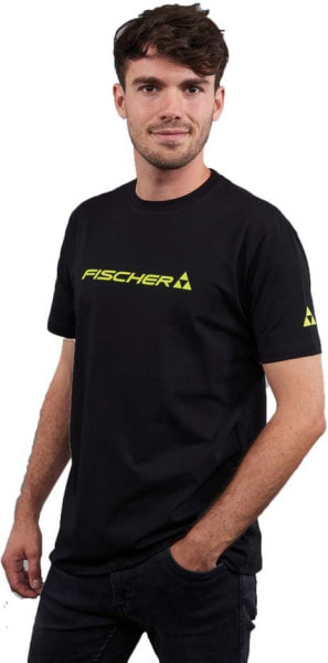 Футболка Fischer Logo черн.