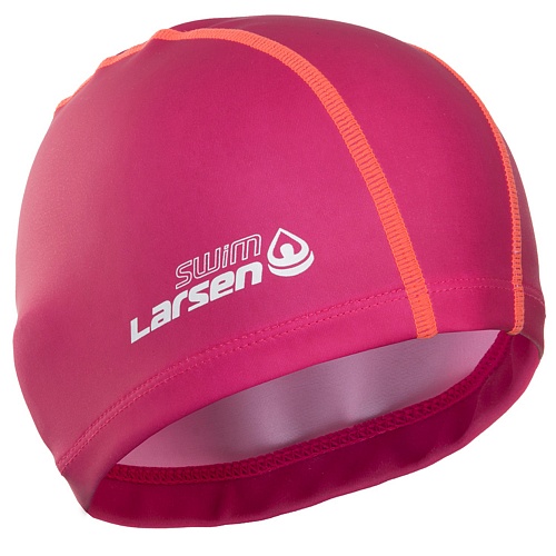 Шапочка для плавания Larsen Ultra розовая