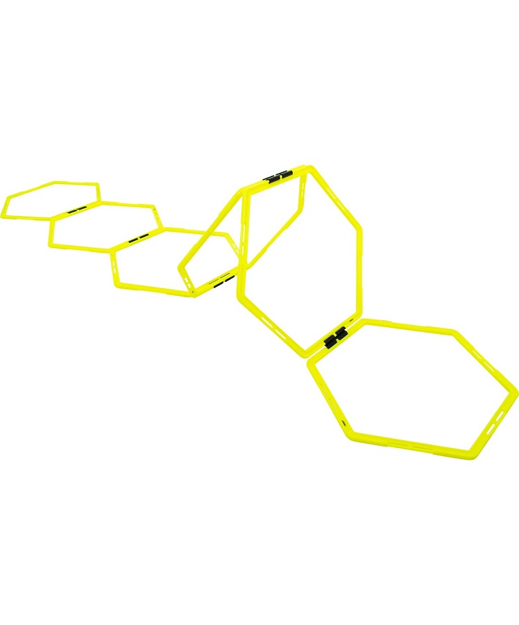 Набор шестиугольных напольных обручей Agility Hoops