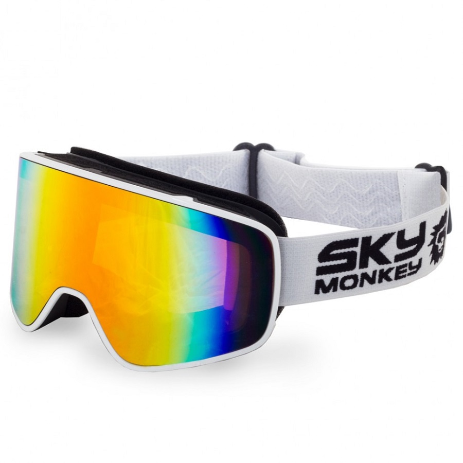 Очки горнолыжные Sky Monkey SR44RV WH