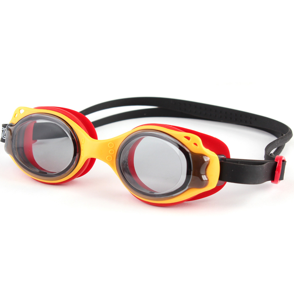 Очки для плавания Larsen детские желт/красные