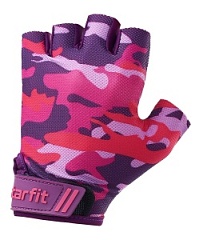 Перчатки для фитнеса роз.камуфляж Starfit
