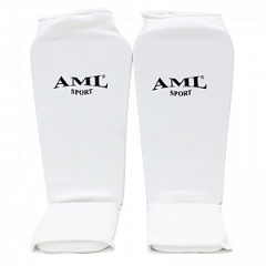 Защита голень-стопа AML белая 