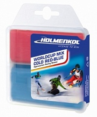 Мазь скольжения Holmenkol Worldcup Mix Cold Red-Blue