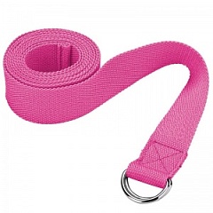 Ремешок для йоги розовый