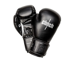 Перчатки бокс Clinch Fight 2.0 черные 