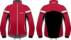 Куртка разминочная KV+ Cross jacket unisex red