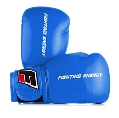 Перчатки бокс Fighting Energy Classic синие